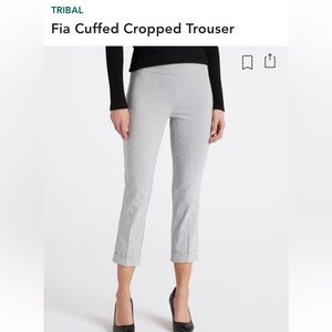 Tribal Fia Cuffed Cropped Trouser